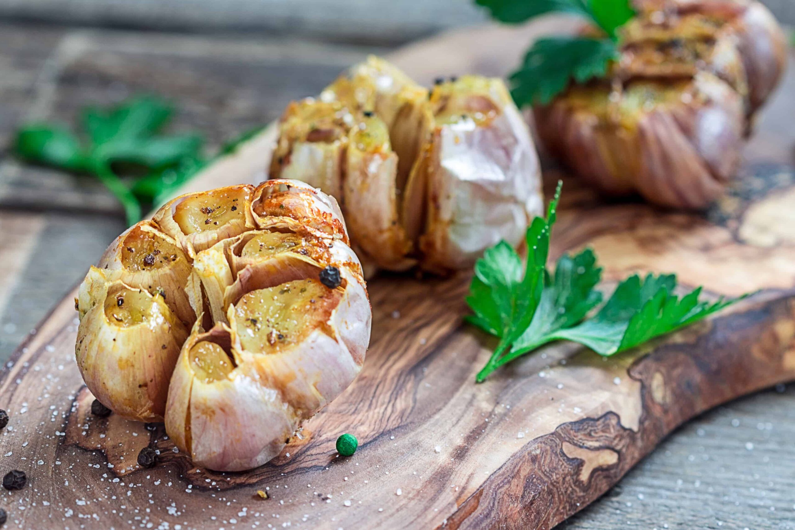 Garlic Roaster!  Have you tried roasted garlic? Charcoal