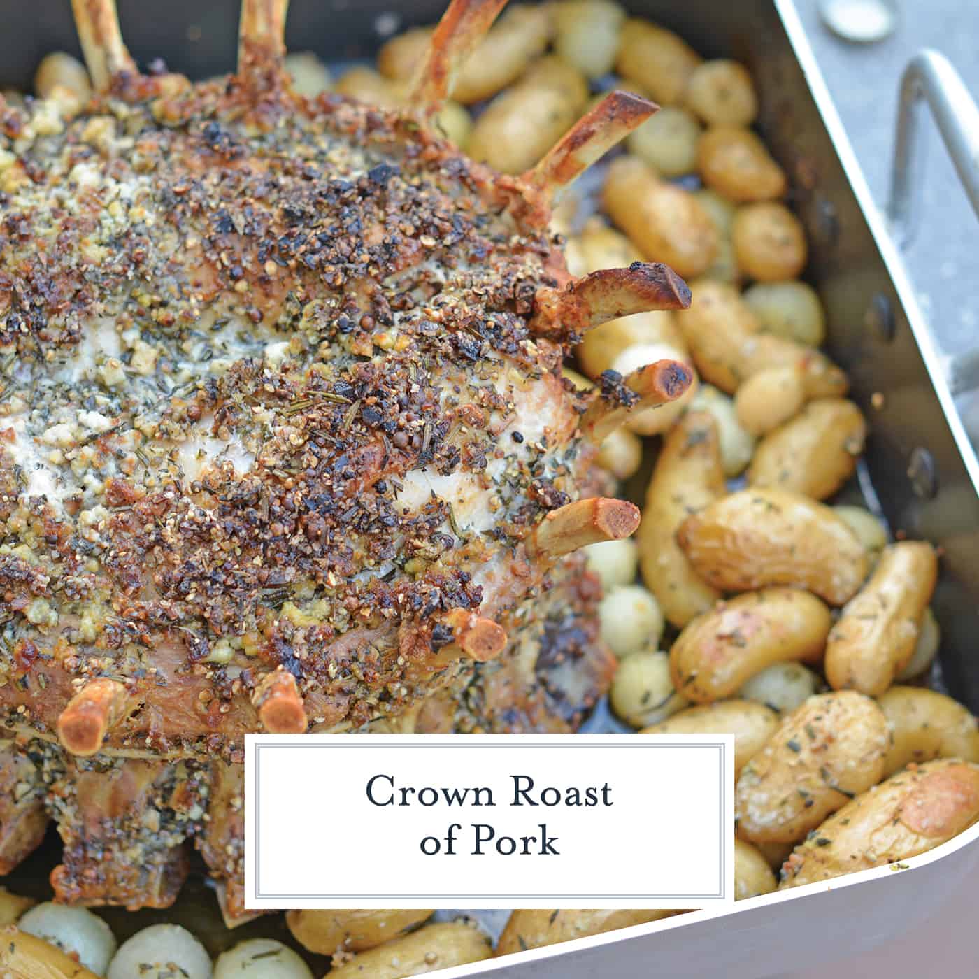 Crown Roast Of Pork A Perfectly Delicious Pork Crown Roast 5745