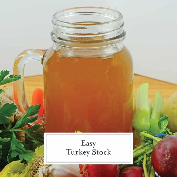 Turkey Stock - The Perfect Homemade Turkey Stock Recipe