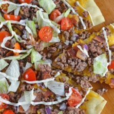 Cheeseburger Pizza - Easy Homemade Pizza Recipe