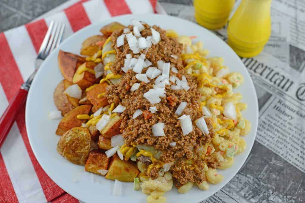 Garbage plate рецепт