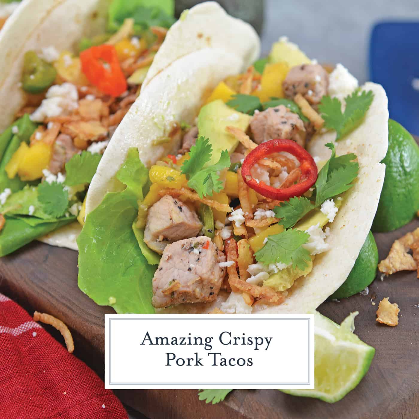 Crispy Pork Tacos - Easy Homemade Taco Recipe