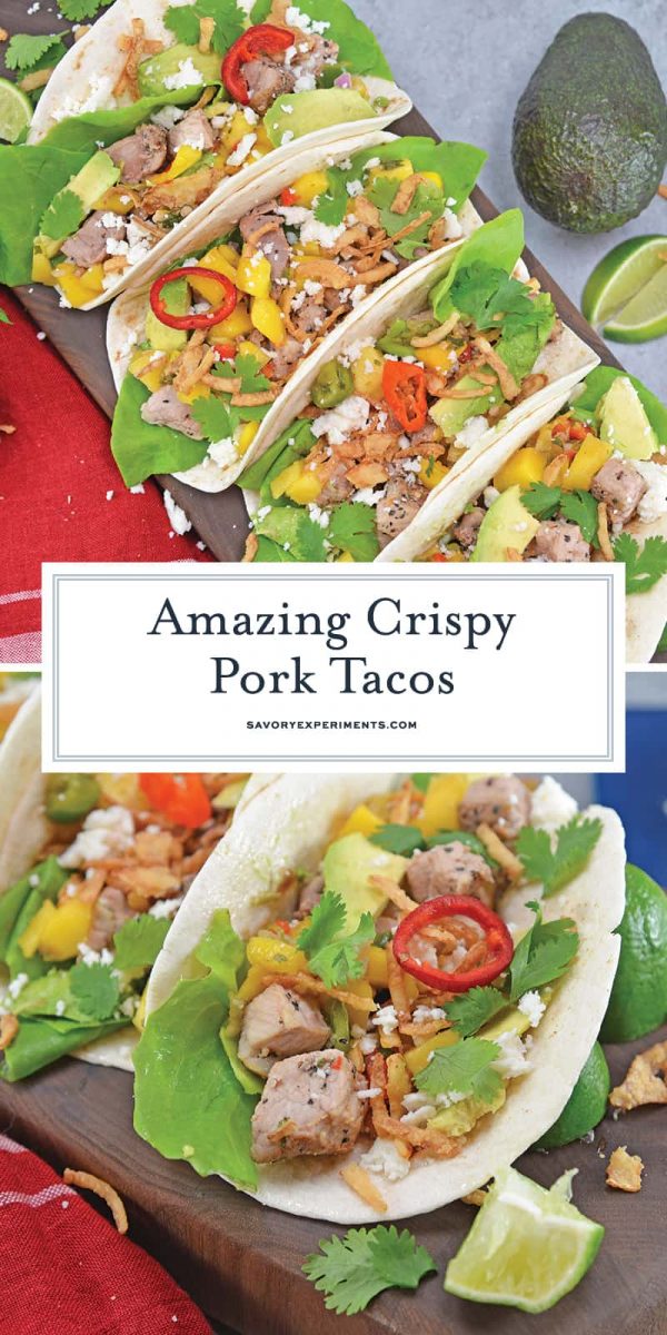 Crispy Pork Tacos - Easy Homemade Taco Recipe