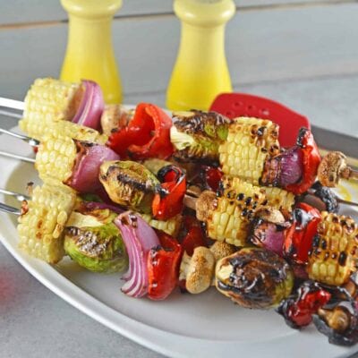 Spicy Honey Vegetable Kabobs - How to Grill Vegetables