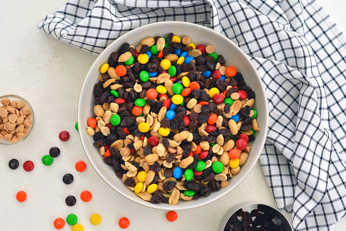 Easy Homemade Toasted Trail Mix - Curly Girl Kitchen