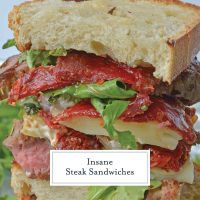 Insane Steak Sandwiches - Savory Experiments