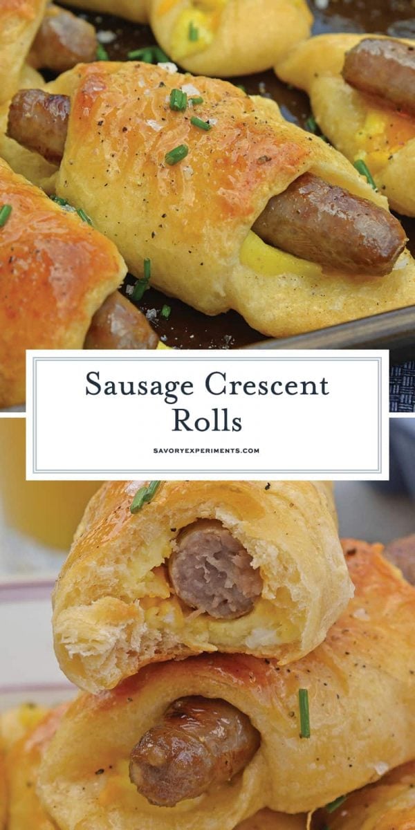 Sausage Crescent Rolls Savory Experiments   Sausage Crescent Rolls PIN 1 600x1200 