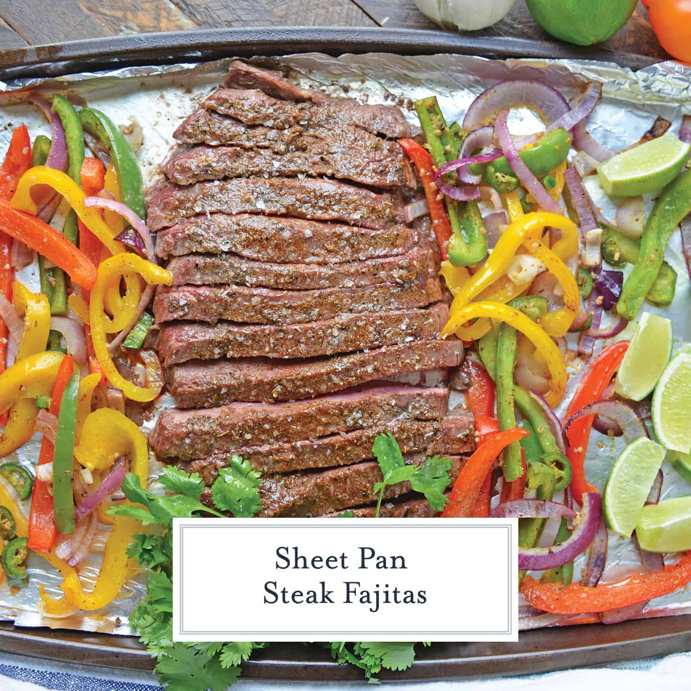 Sheet Pan Steak Fajitas | Easy Dinner Idea With Beef