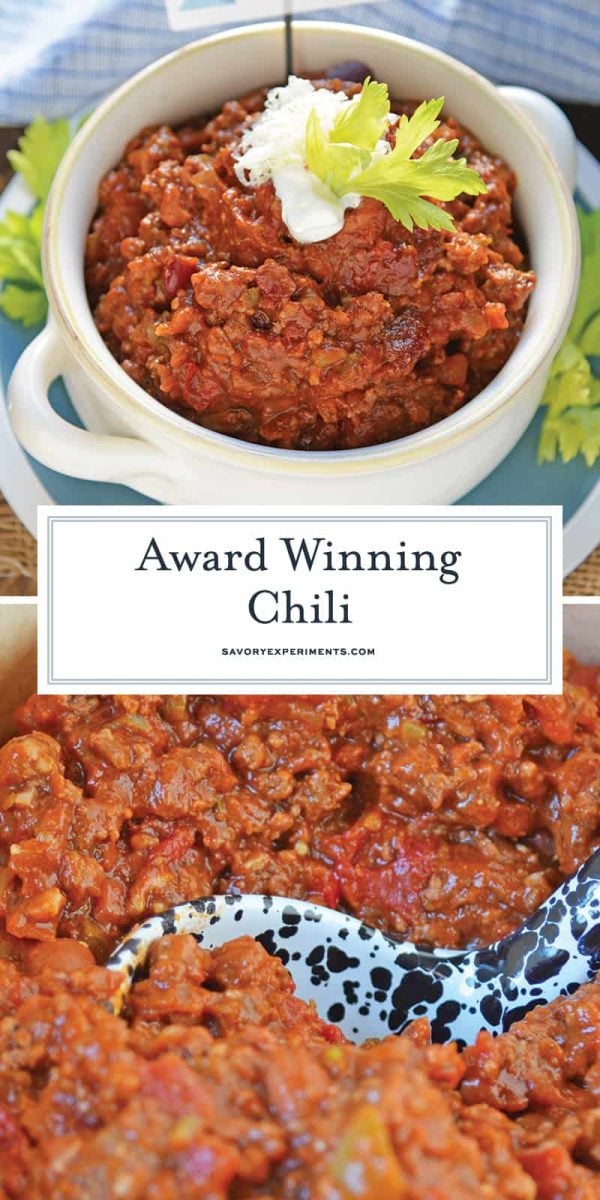 Blue Ribbon Award Winning Chili The BEST Chili Recipe