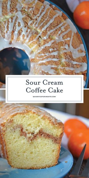 Sour Cream Coffee Cake - Easy Coffee Cake Recipe with Streusel