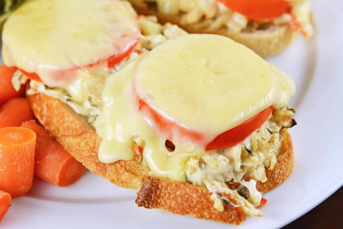 Crab Melt Recipe - The Best Open Faced Sandwich Recipe