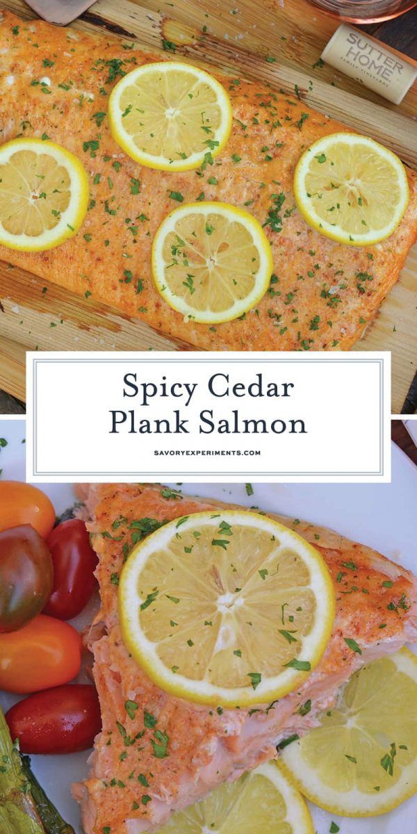 Spicy Cedar Plank Salmon - Savory Experments