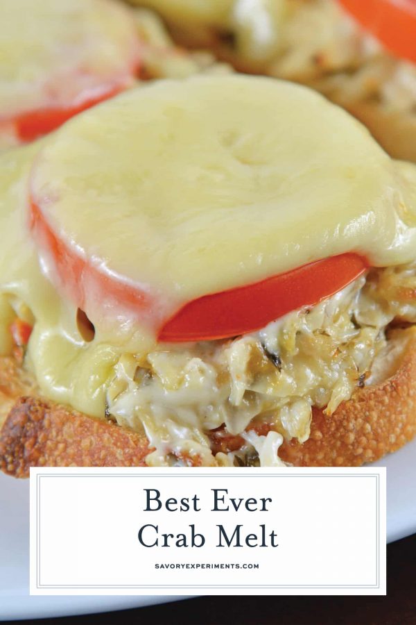 Crab Melt Recipe - The Best Open Faced Sandwich Recipe