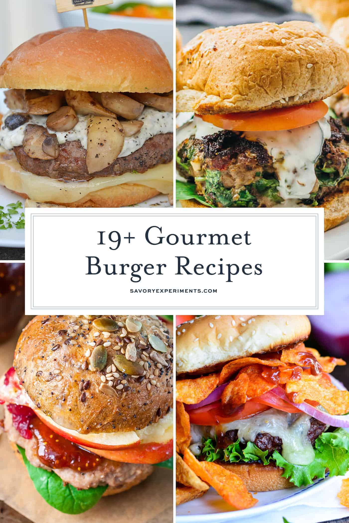 23+ Best Gourmet Burger Recipes (Outrageous & Jaw Dropping)