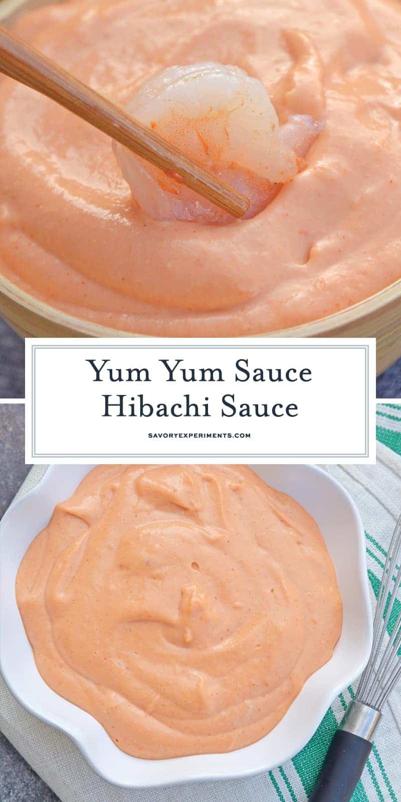 3- Minute Homemade Yum Yum Sauce Recipe + VIDEO - Hibachi Sauce