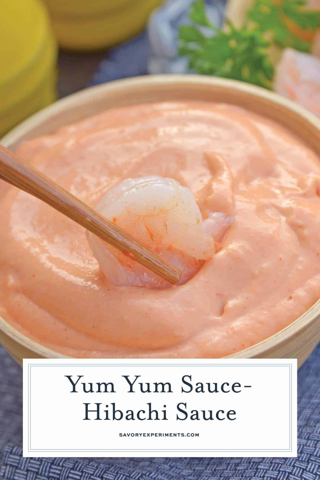 Homemade Yum Yum Sauce - Savory Experiments