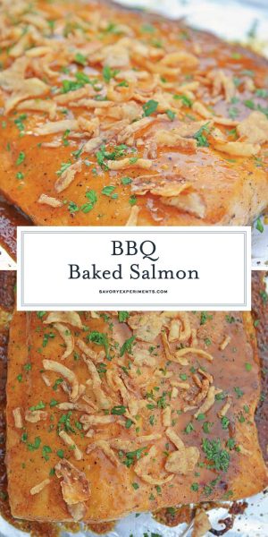 Quick and Easy BBQ Baked Salmon - Baked Salmon in the Oven