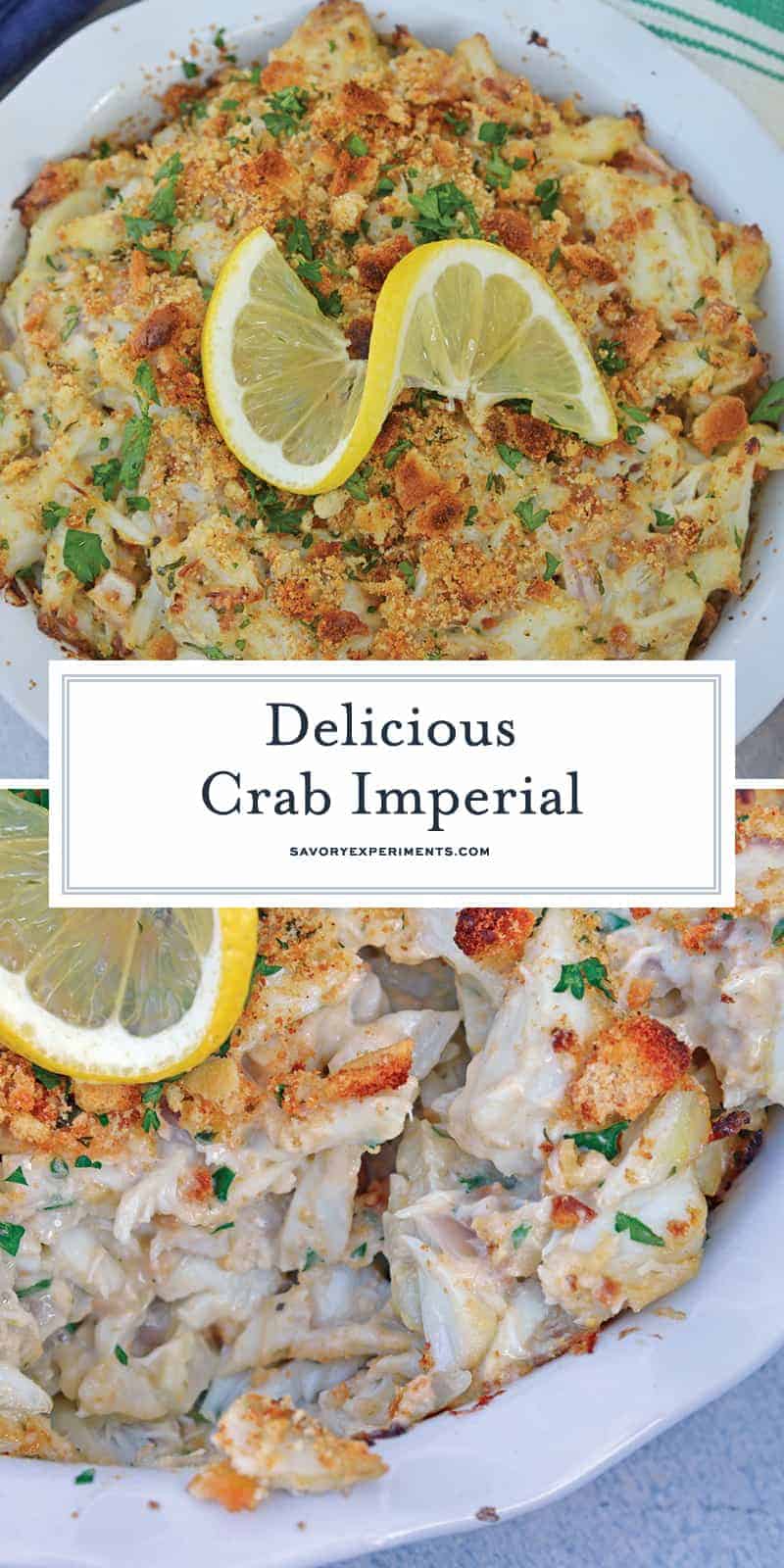 Crab Imperial Recipe Video Delicious Lump Crab Recipes