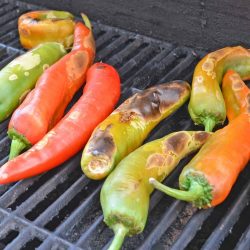 How to Roast Hatch Chile Peppers + VIDEO (Peeling & Freezing Peppers)