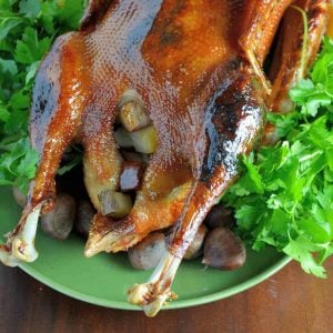 goose with chestnut stuffing recipe