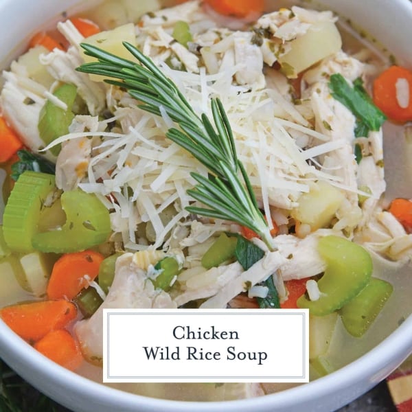 20 Minute Chicken And Rice Soup Chicken And Rice Soup   Chicken Wild Rice Soup FB 600x600 