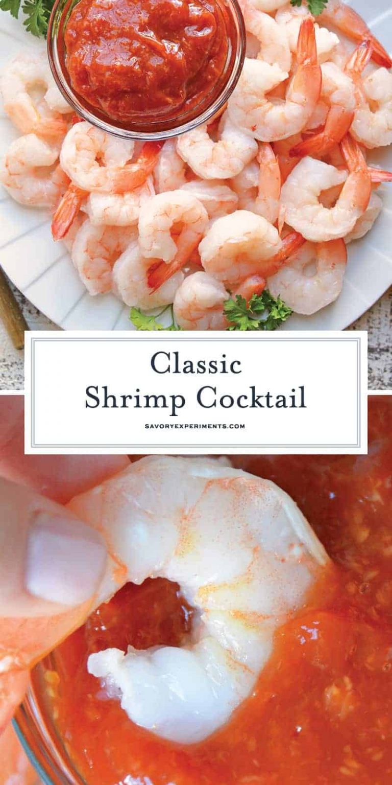 BEST Shrimp Cocktail Recipe (How to Make Shrimp Cocktail!)