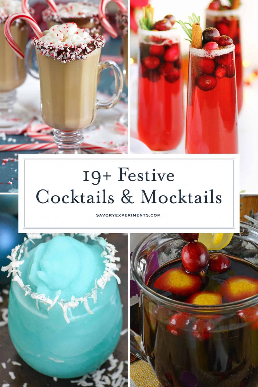 19+ Christmas Cocktails and Mocktails- Fun & Festive Christmas Cocktails