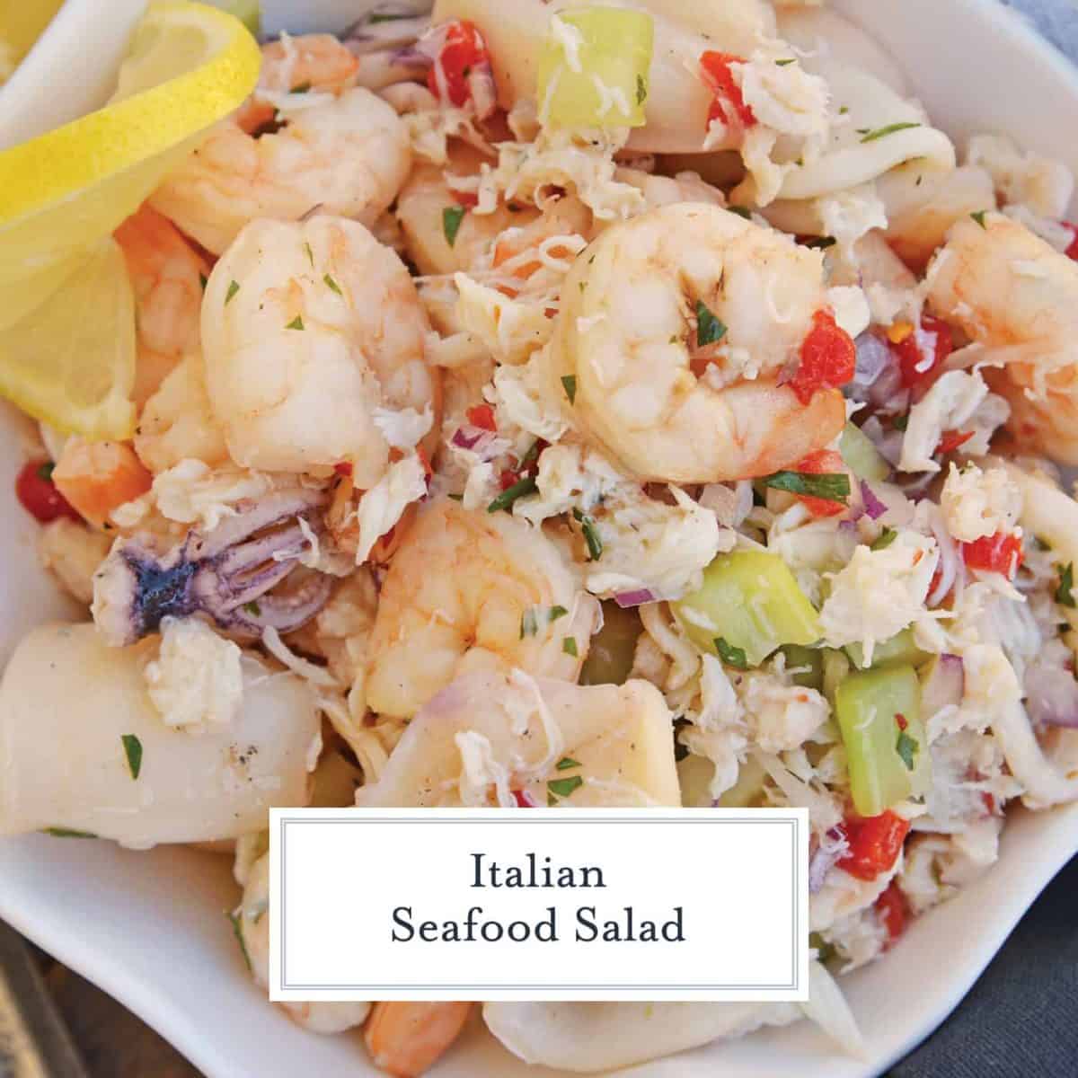 Italian Seafood Salad How To Make Seafood Salad