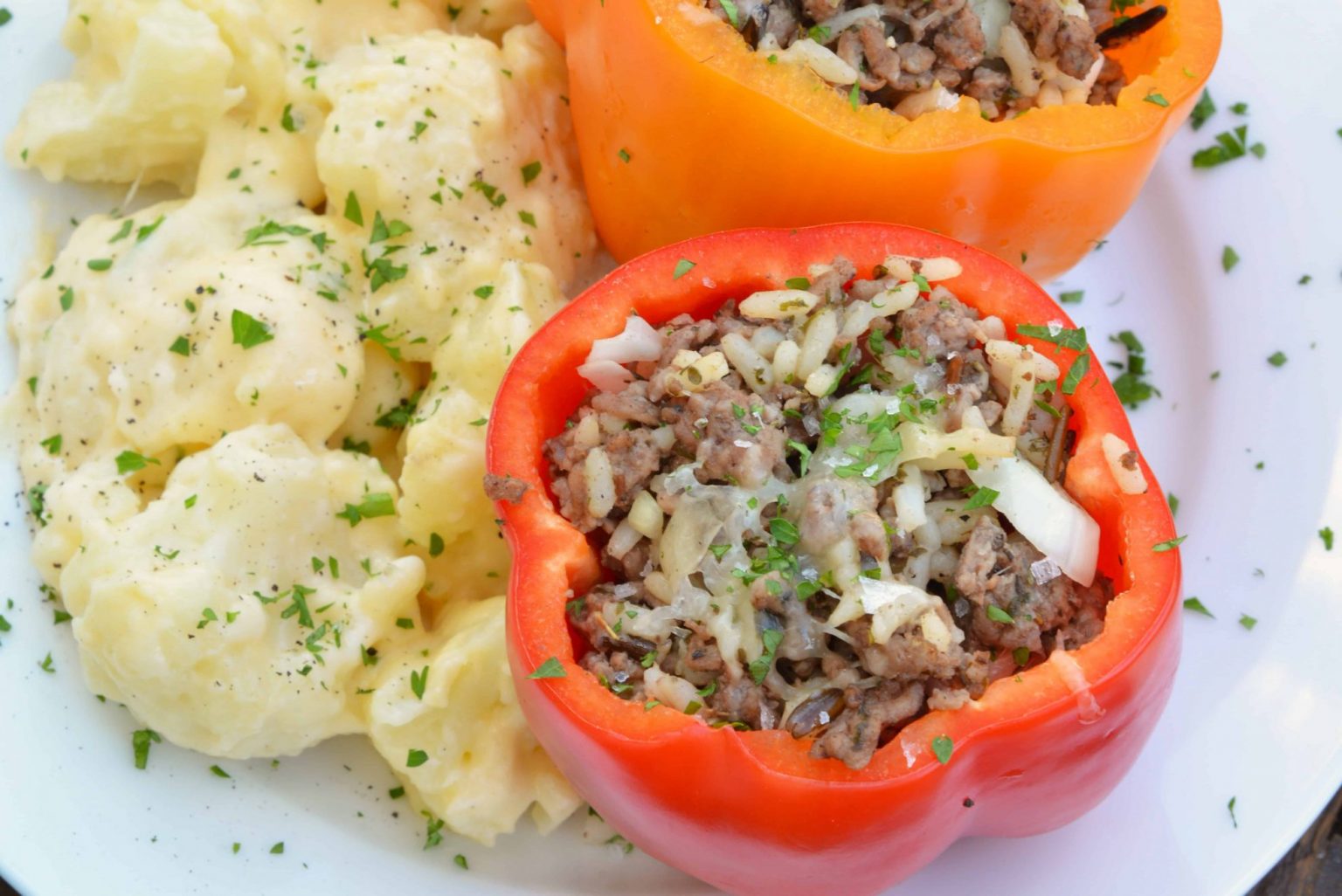 Classic Stuffed Peppers Easy Ground Beef Recipe In Under 30 Minutes 0447