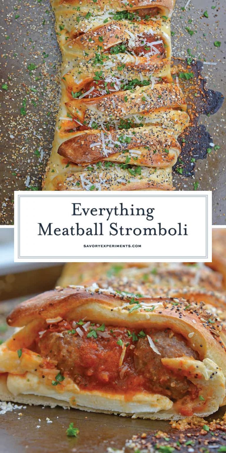 Everything Meatball Stromboli - How to make Stromboli