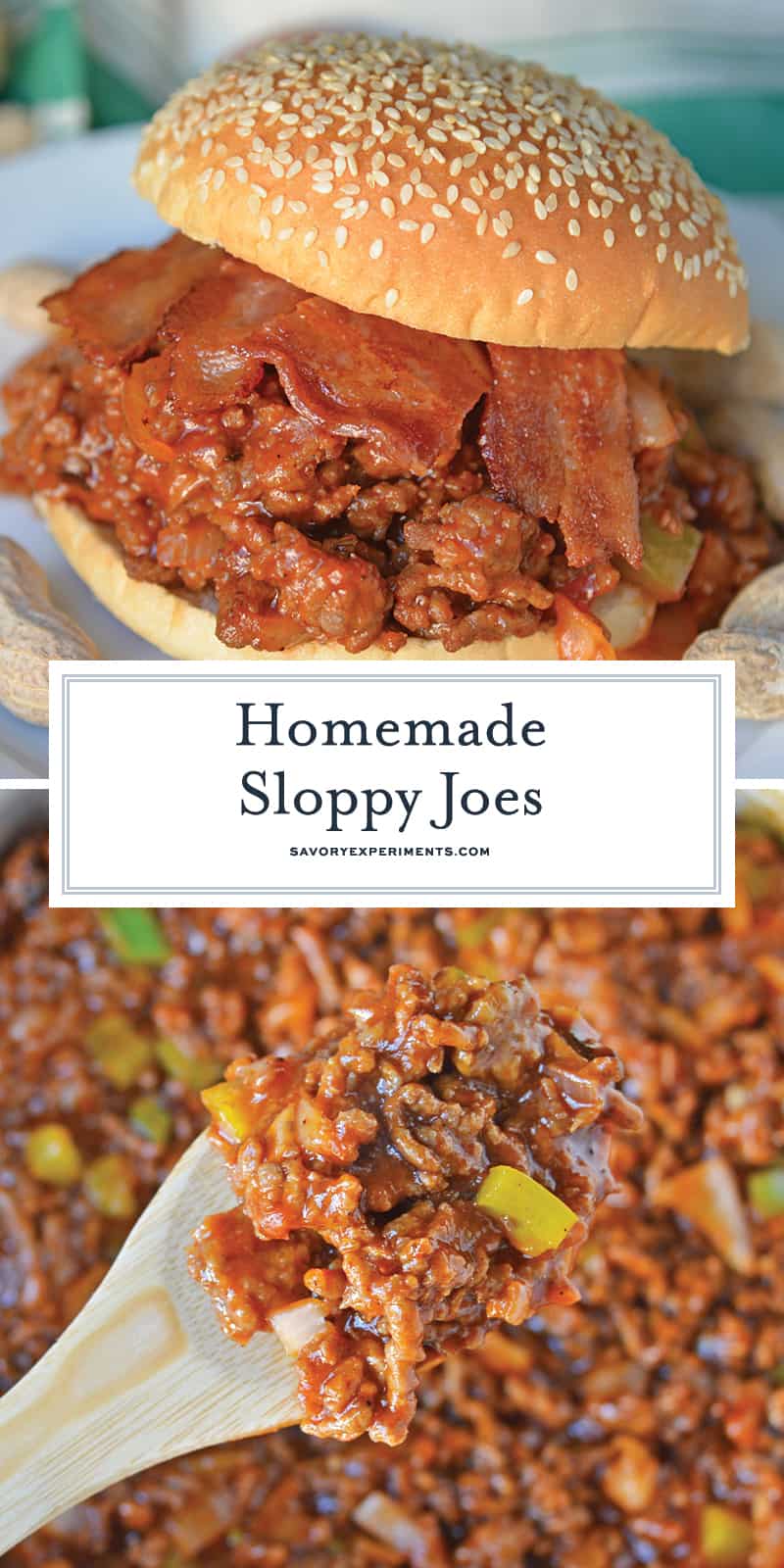 The BEST Homemade Sloppy Joes | Sloppy Joe Recipe with an Edge!