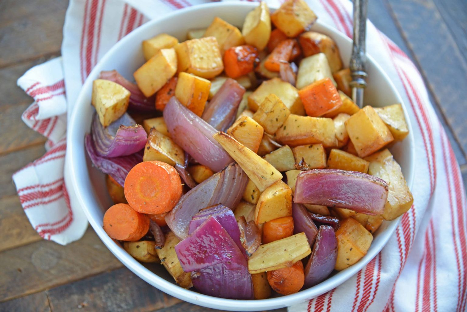 Balsamic Roasted Root Vegetables How To Roast Vegetables