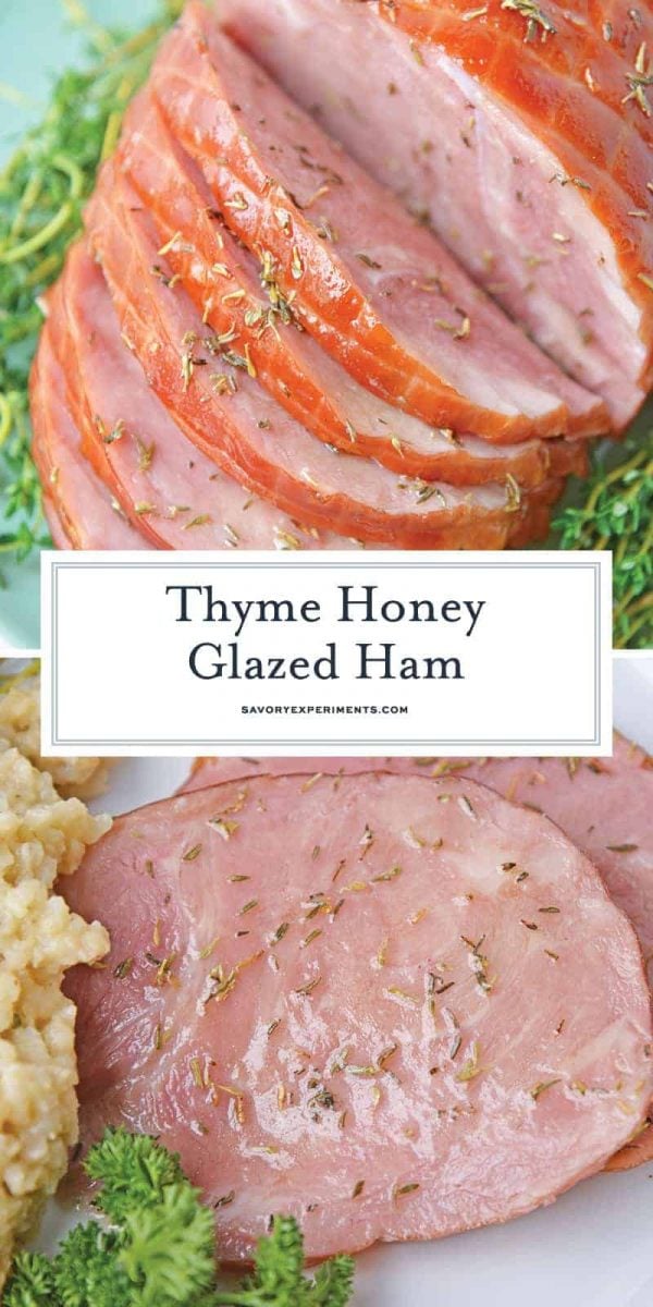 Thyme Honey Baked Ham - How to Make Glaze For Ham