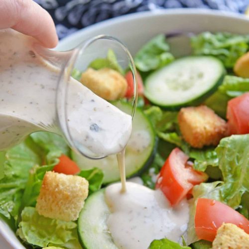 Creamy Herb Yogurt Salad Dressing