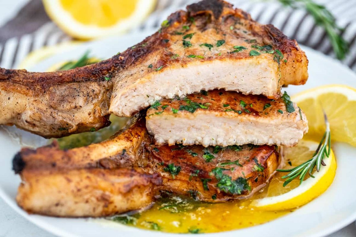 do you rinse brined pork chops