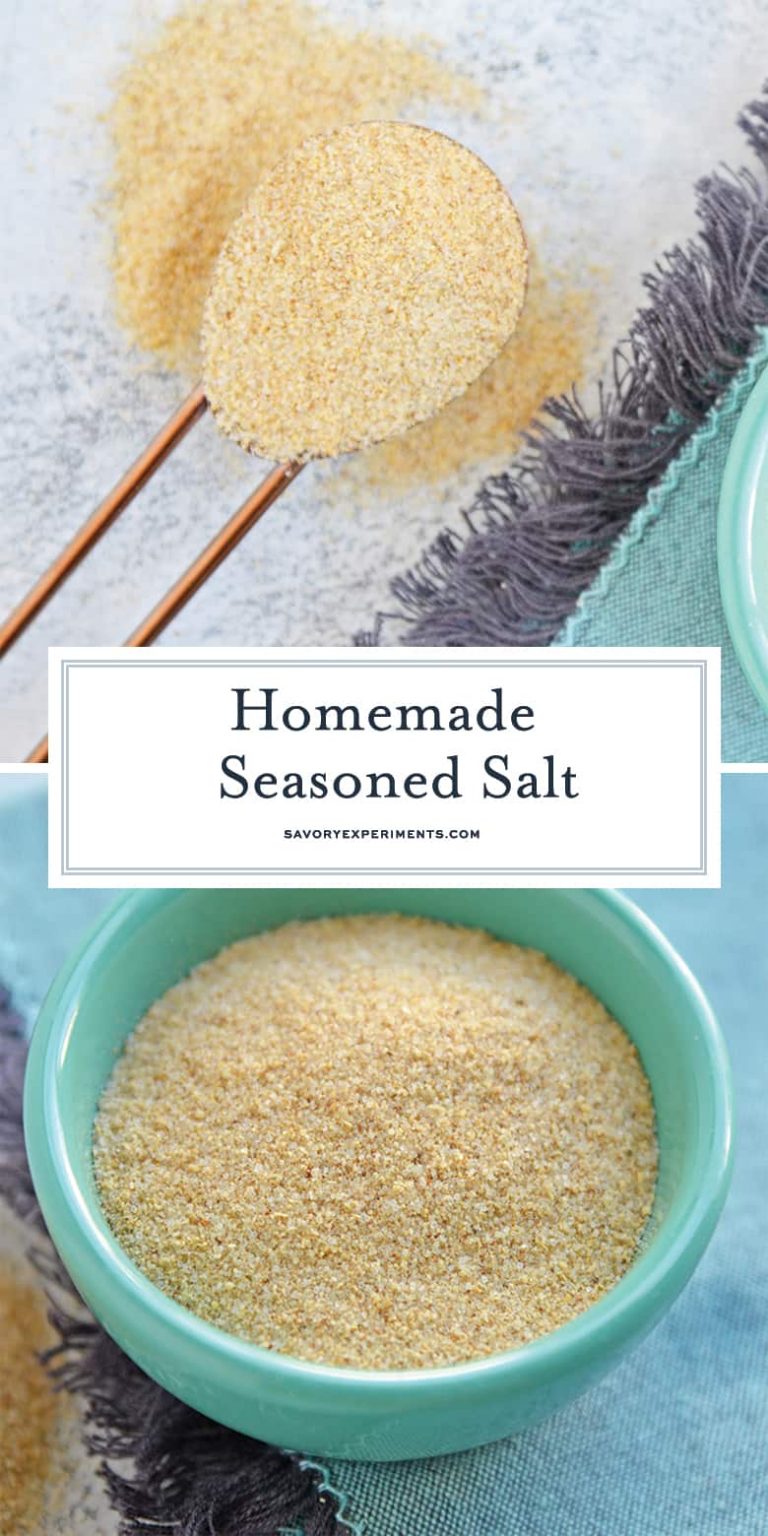 Homemade Seasoned Salt Easy Seasoning Salt Recipe