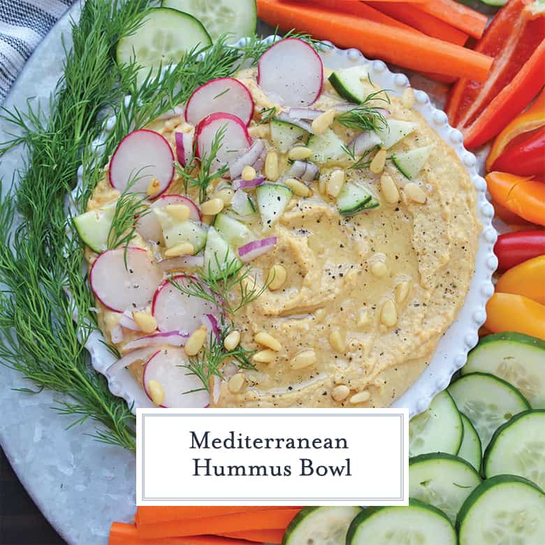 Mediterranean Hummus Bowls - ShortGirlTallOrder