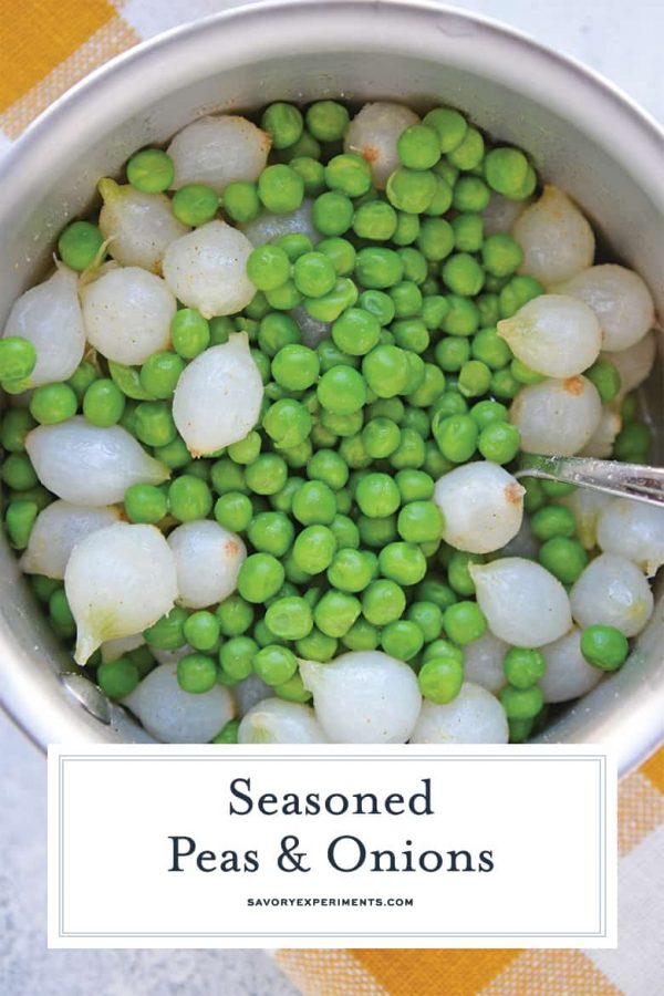 Seasoned Peas and Pearl Onion Recipe Easy Vegetable Side Dish