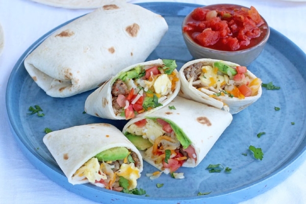 Breakfast Burritos Recipe - How to Make a Breakfast Burrito