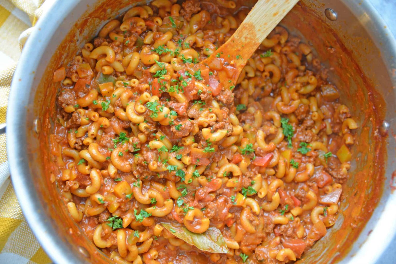 Beef Goulash Recipe - Classic Goulash - Savory Experiments