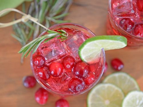 Holiday Cranberry Punch Holiday Cocktails Cranberry Cocktail