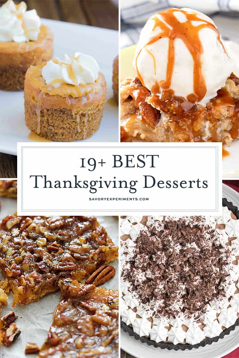 Thanksgiving Desserts - BEST Thanksgiving Desserts