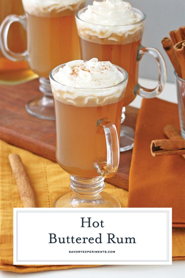 Hot Buttered Rum Recipe ( Perfect Warm Christmas Cocktail!)