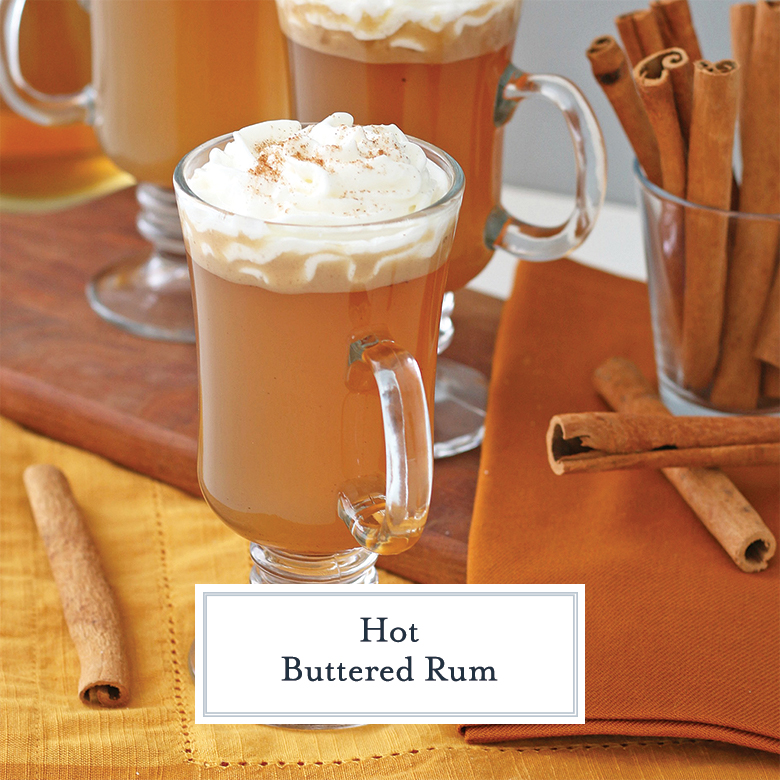 Hot Buttered Rum Recipe Warm Christmas Cocktail