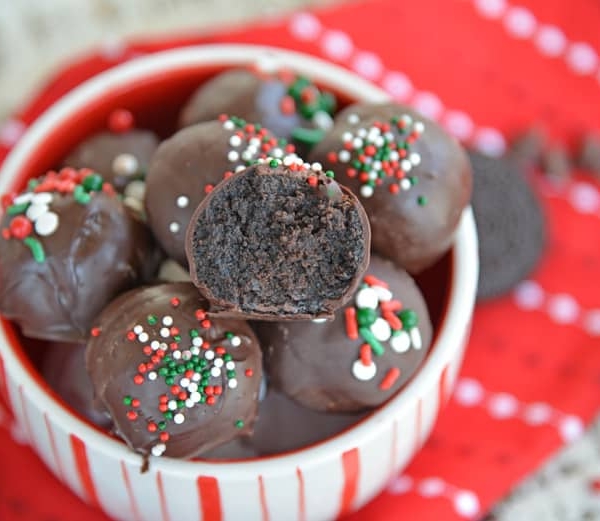 chocolate oreo balls