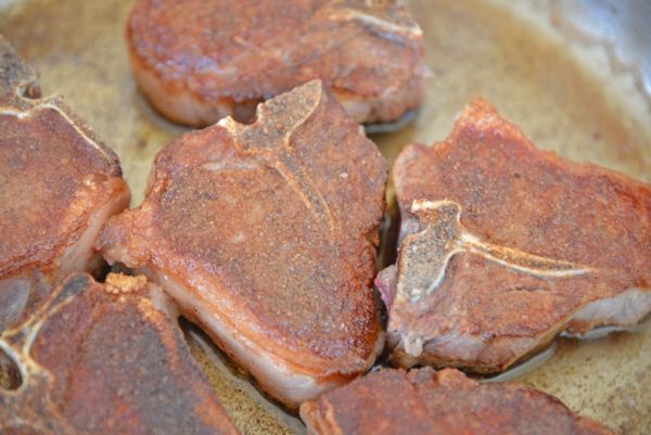 Pomegranate Lamb Loin Chops - Savory Experiments