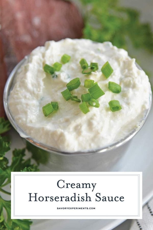 How to Make Horseradish Sauce Savory Experiments