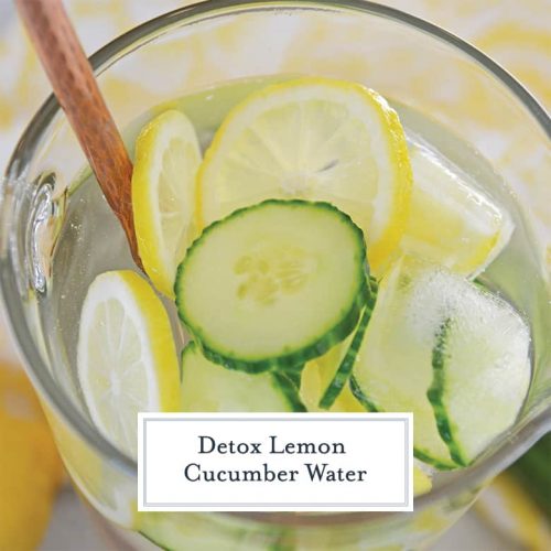 Lemon Cucumber Water Easy Detox Water Recipe 3727