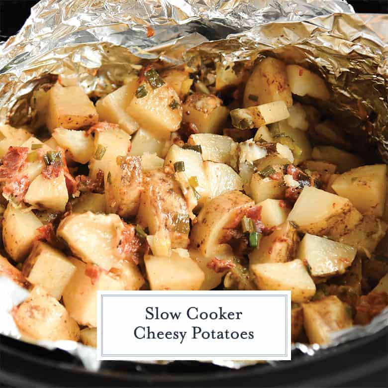 Easy Slow Cooker Cheesy Potatoes Recipe