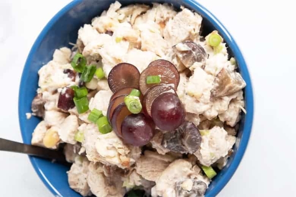 BEST Chicken Salad Recipe with Grapes and Walnuts - Savory Experiments